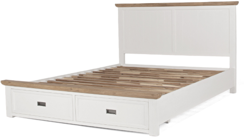 Parisian Queen Bed w/Drawers